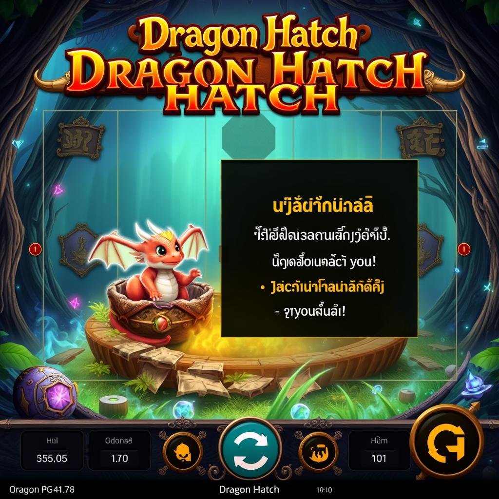 เกม Dragon Hatch จาก PG สล็อต ธีมมังกรฟักไข่ เกม Dragon Hatch จาก PG สล็อต ธีมมังกรฟักไข่